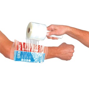 Przezroczysta folia EZ-Wrap Mueller  - rolka 10 cm x 25,5 m