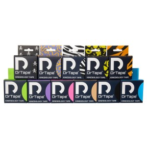 DrTape mocna wodoodporna taśma do tapingu ciała 5cm x5m 
