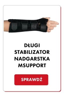 długi stabilizator nadgarstka