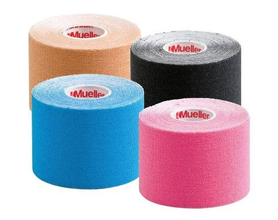 Kolorowe tejpy do tapingu dynamicznego