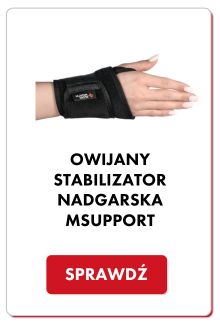 owijany stabilizator nadgarstka msupport