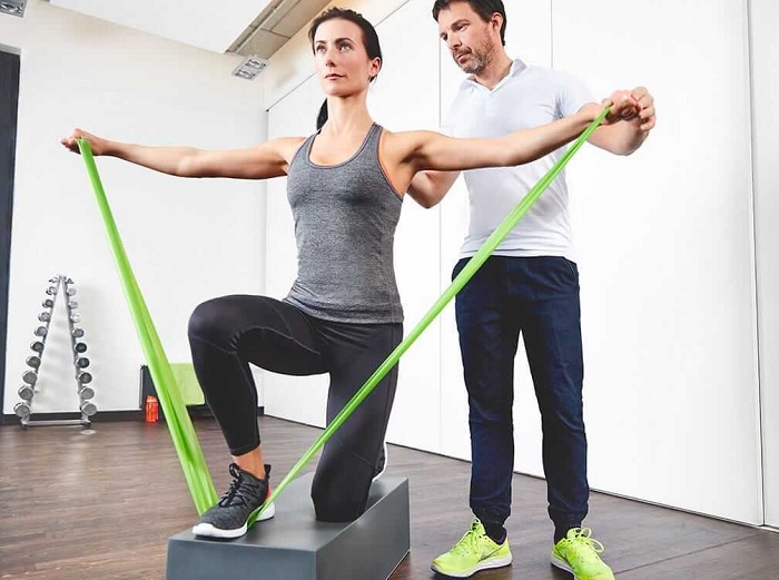 Taśma gimnastyczna oporowa PINO