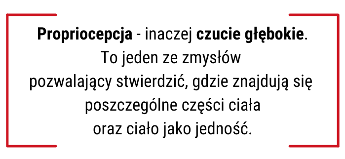 czucie głębokie propriocepcja 2