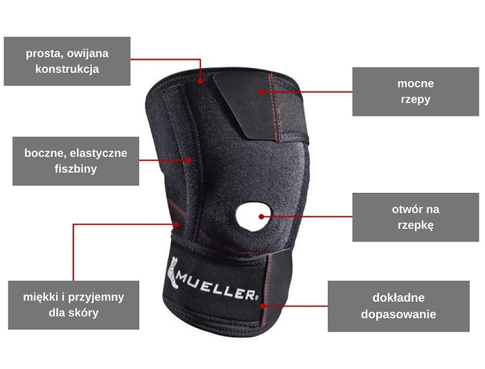 Opaska na kolano Mueller